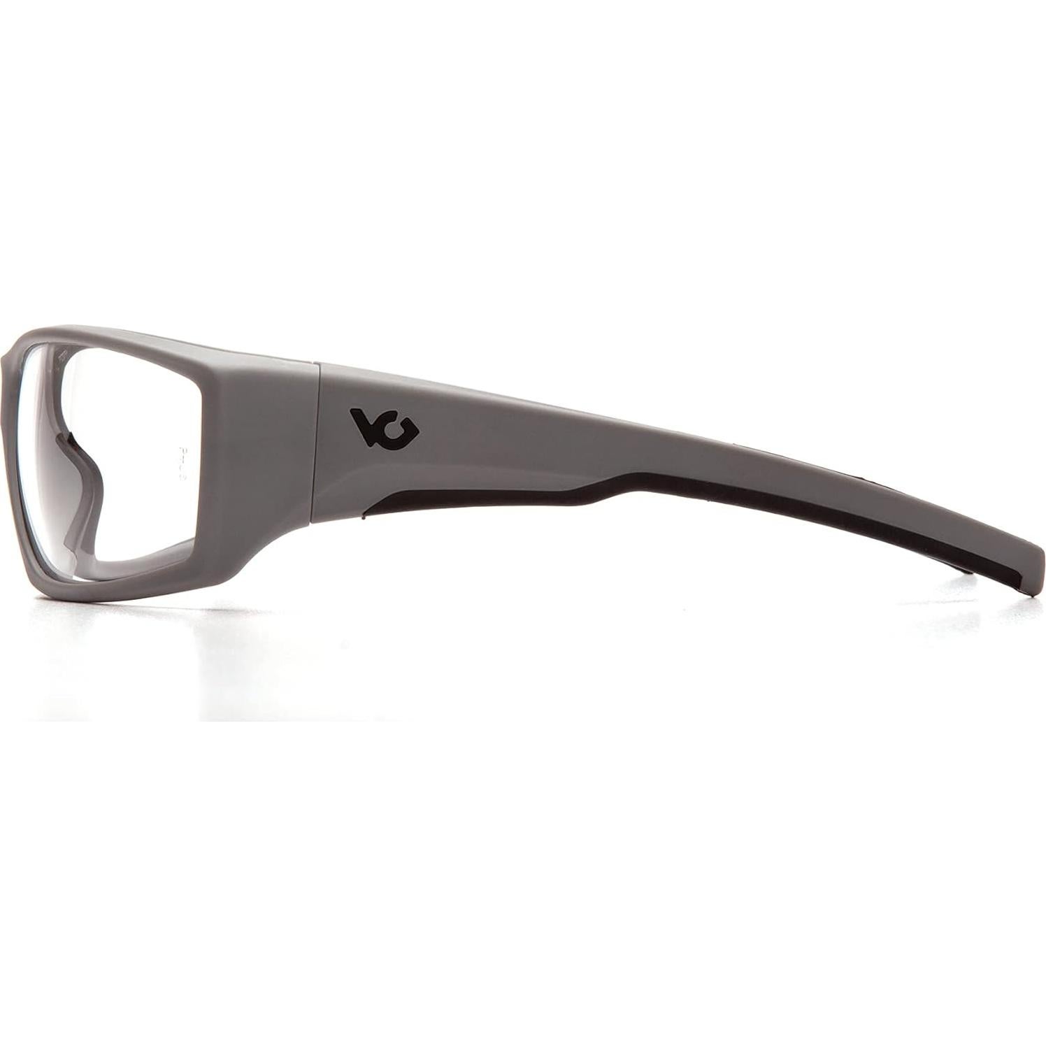 Gafas de seguridad Venture Gear Overwatch gris con lente antiempañante