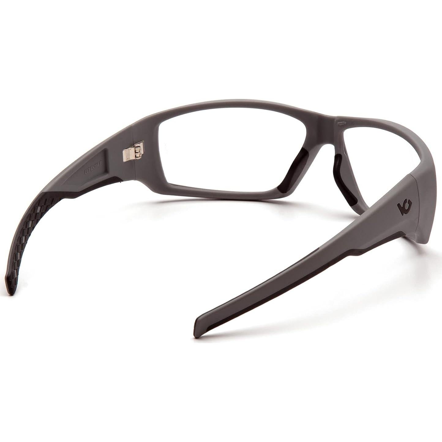 Gafas de seguridad Venture Gear Overwatch gris con lente antiempañante
