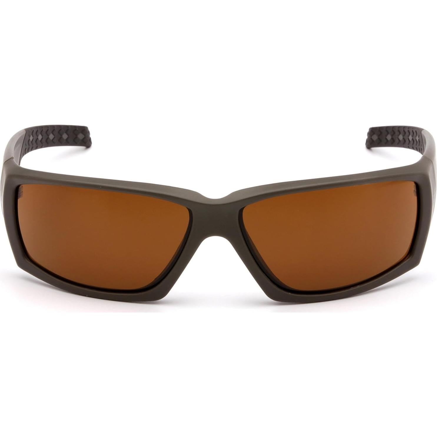 Gafas de seguridad Venture Gear Overwatch, verde oliva, antiempañante