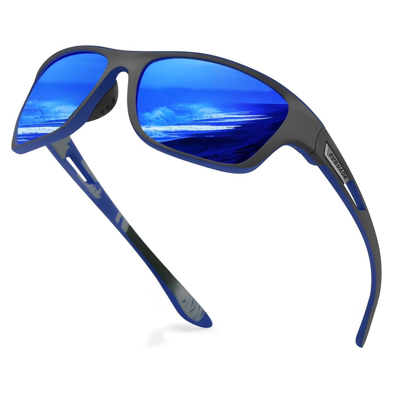 Gafas de Sol Polarizadas KUGUAOK para Hombres 100% UV