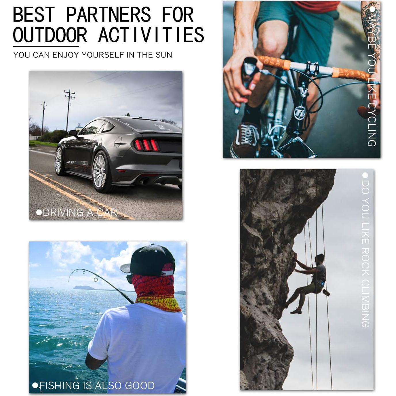 Gafas de sol KUGUAOK polarizadas para hombres 100% UV