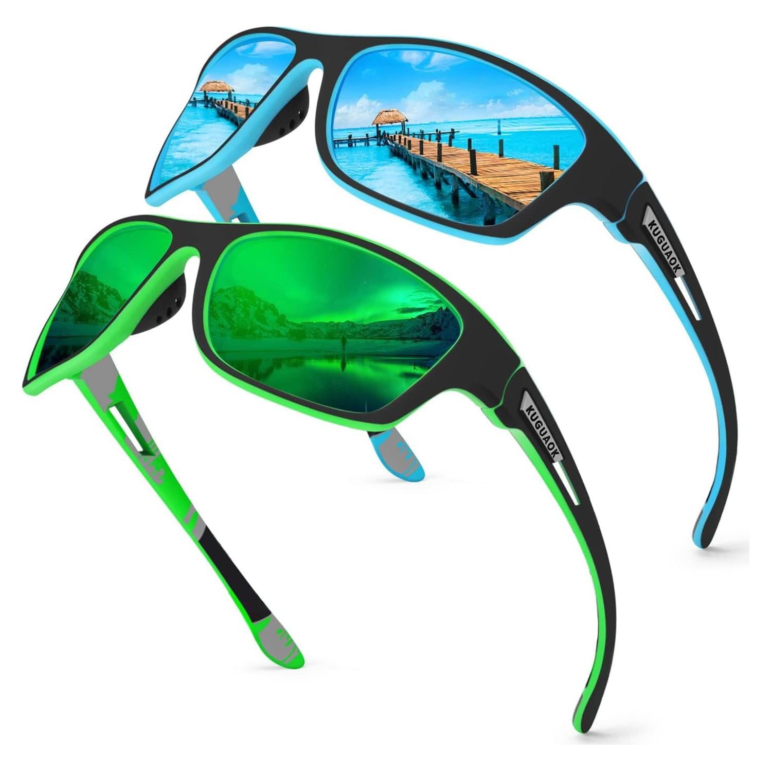 Gafas de Sol Deportivas KUGUAOK Polarizadas UV 100%