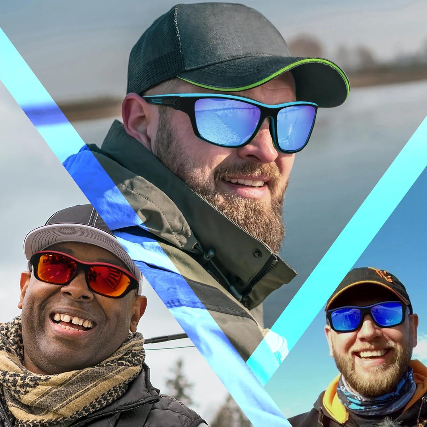 Gafas de Sol Polarizadas KUGUAOK para Hombres 100% UV