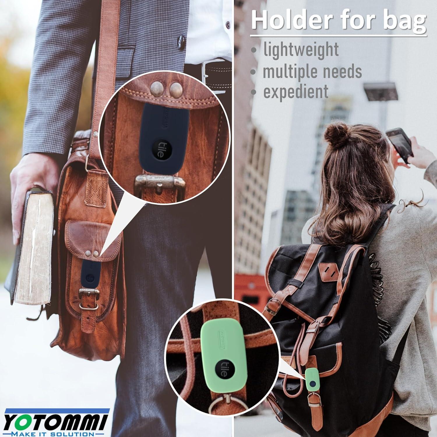 Funda de Silicona Yotommi para Tile Pro 2022/2024 - Verde/Negro