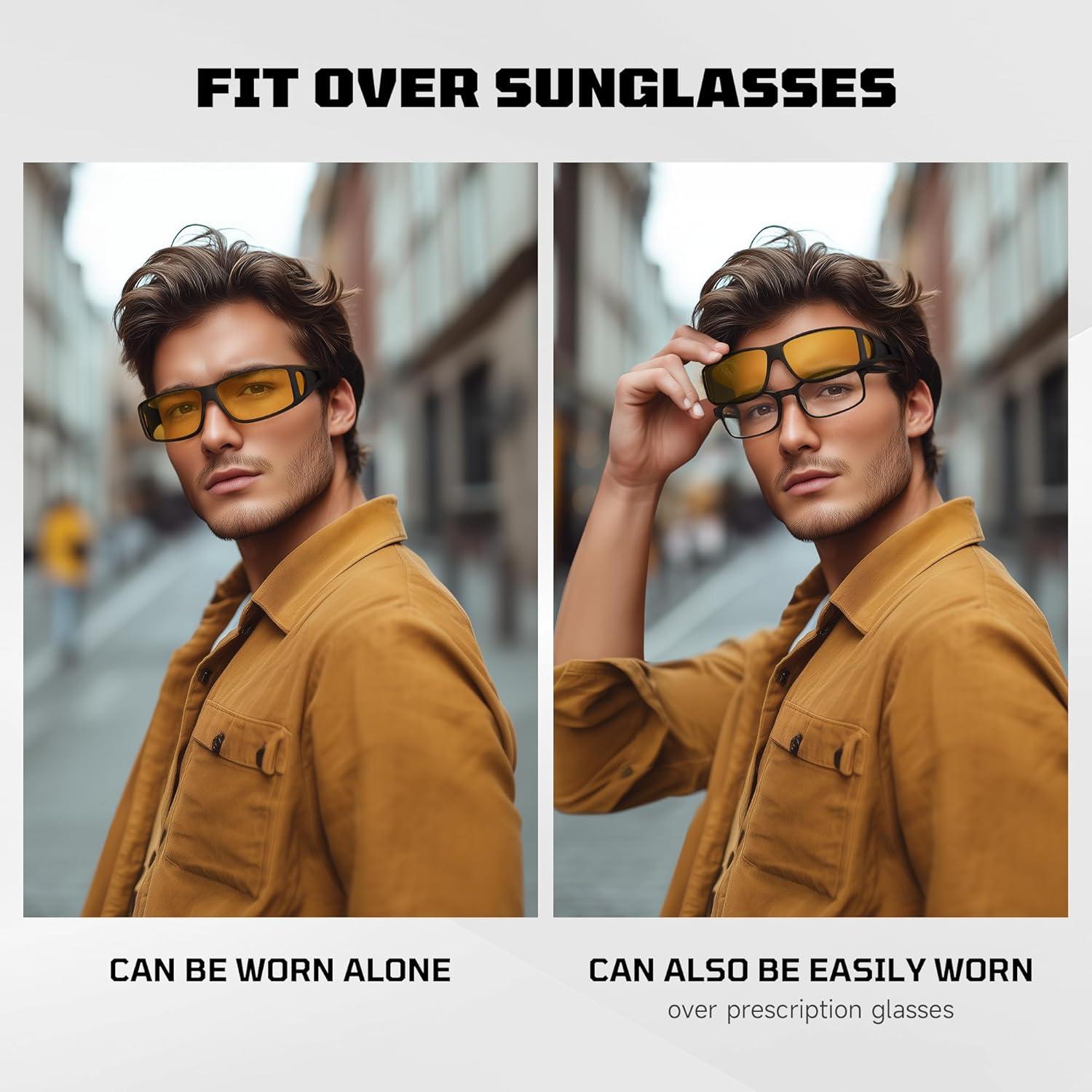 Gafas de Conducir de Noche Tnnaiko Polarizadas HD