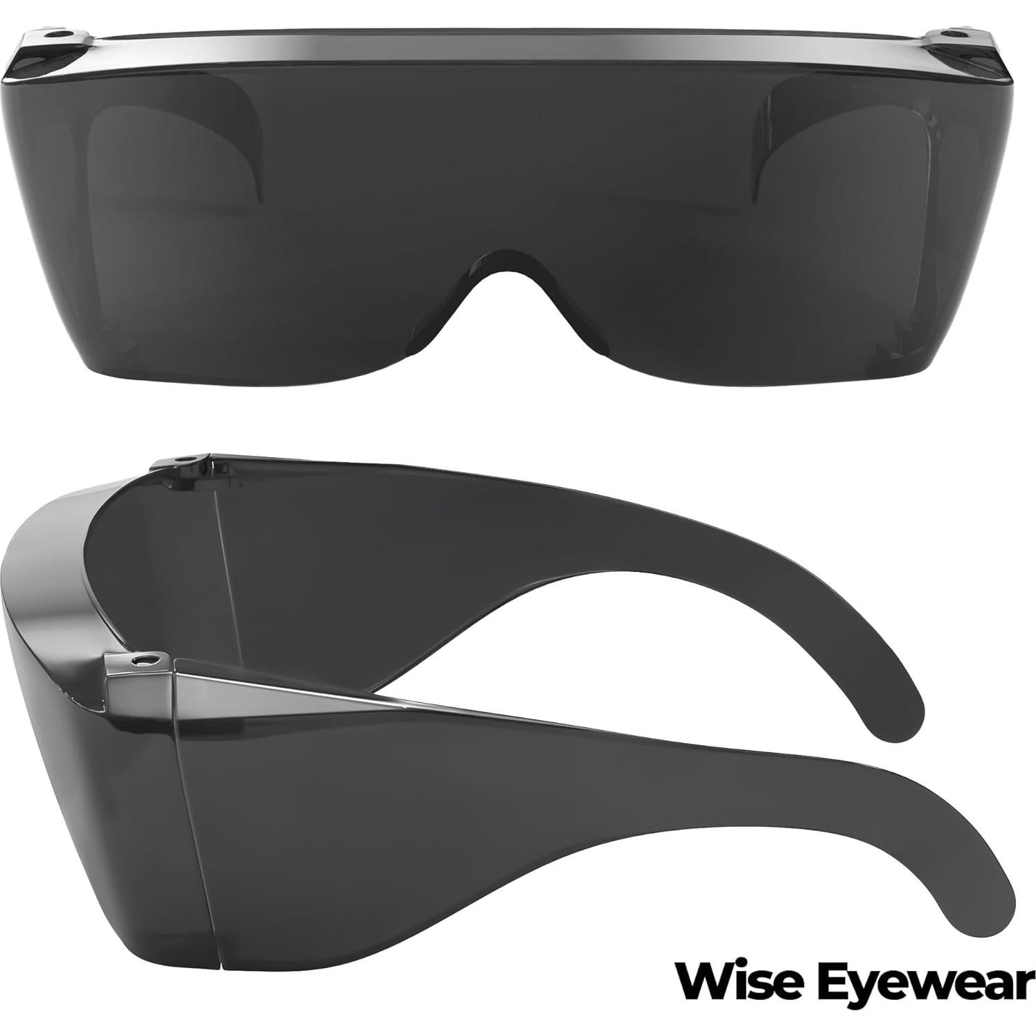 Gafas de Sol Envolventes Black Fit Over - Protección UV