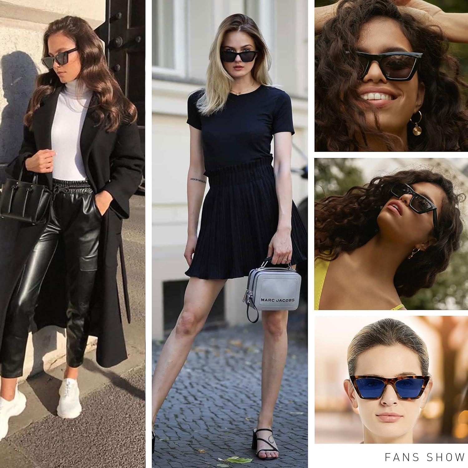 Gafas de sol Cat Eye ANDWOOD polarizadas para mujer