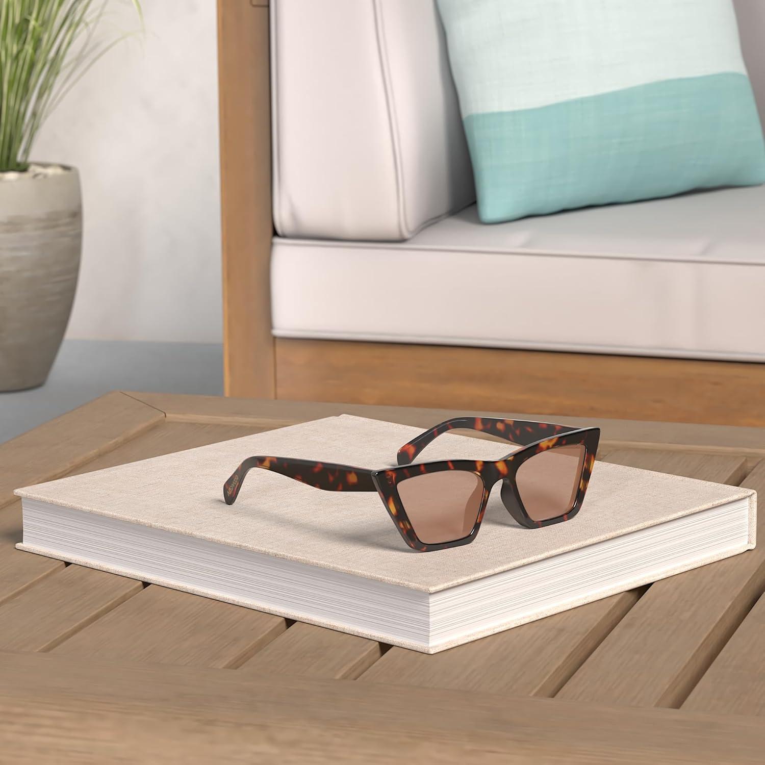 Gafas de sol Cat Eye ANDWOOD Polarizadas para Mujeres