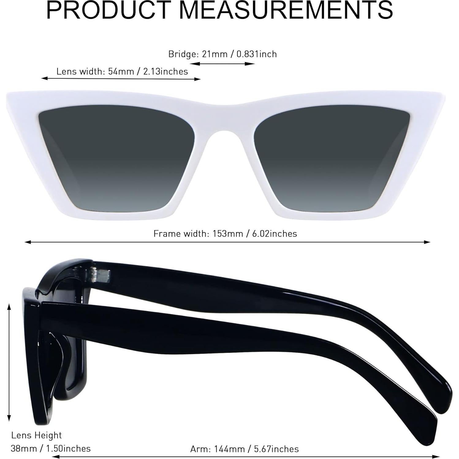 Gafas de sol Cat Eye ANDWOOD UV400 para mujeres