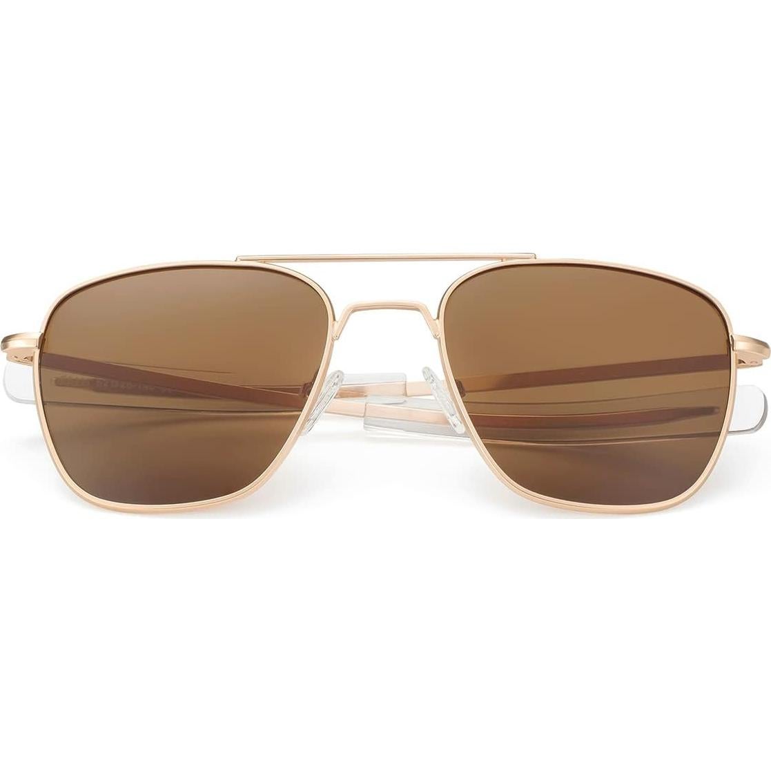 Gleyemor Gafas de Sol Aviador Polarizadas 55mm Marrón