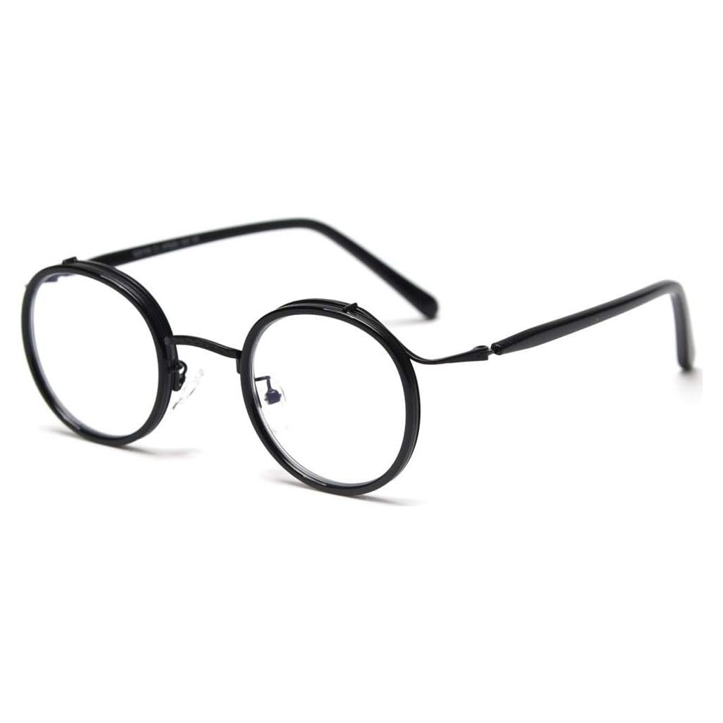 Gafas Kachawoo Redondas Unisex Acetato Lente Transparente