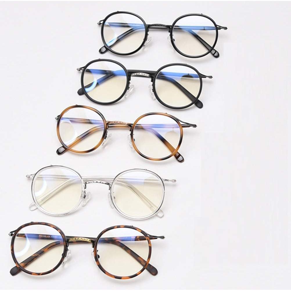 Gafas Kachawoo Redondas Unisex Acetato Lente Transparente