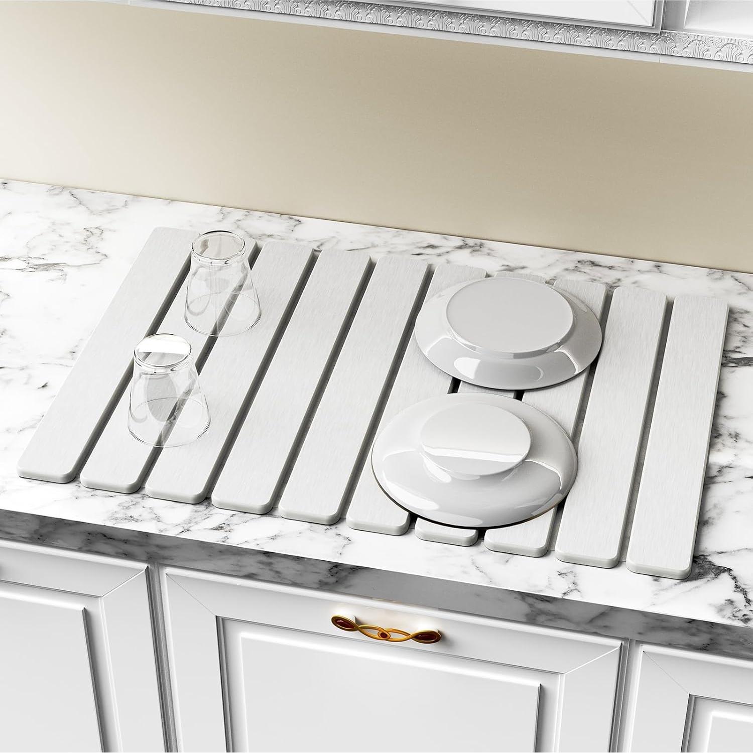 Alfombrilla de Secado de Piedra DK177 61x40.6 cm Absorbente