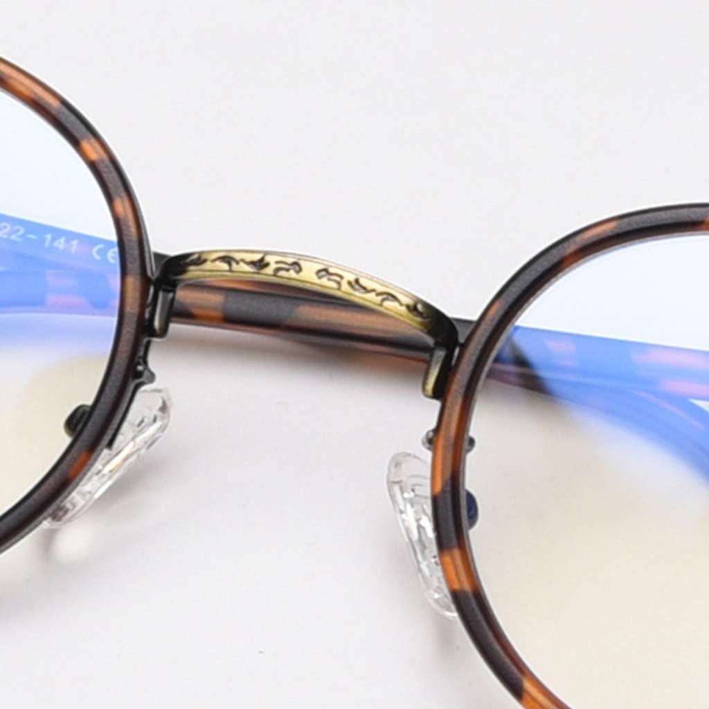 Gafas Redondas Kachawoo TR90 Unisex Lente Transparente