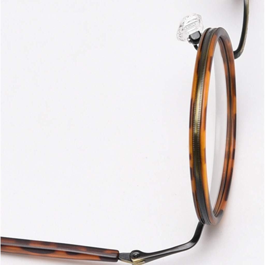 Gafas Redondas Kachawoo TR90 Unisex Lente Transparente