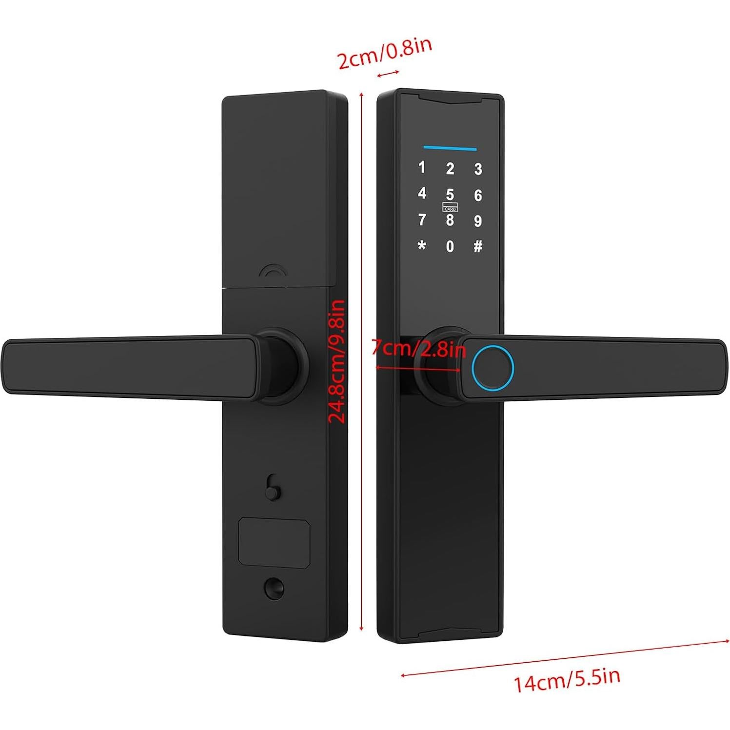 Cerradura Inteligente Splenssy Biométrica con Teclado