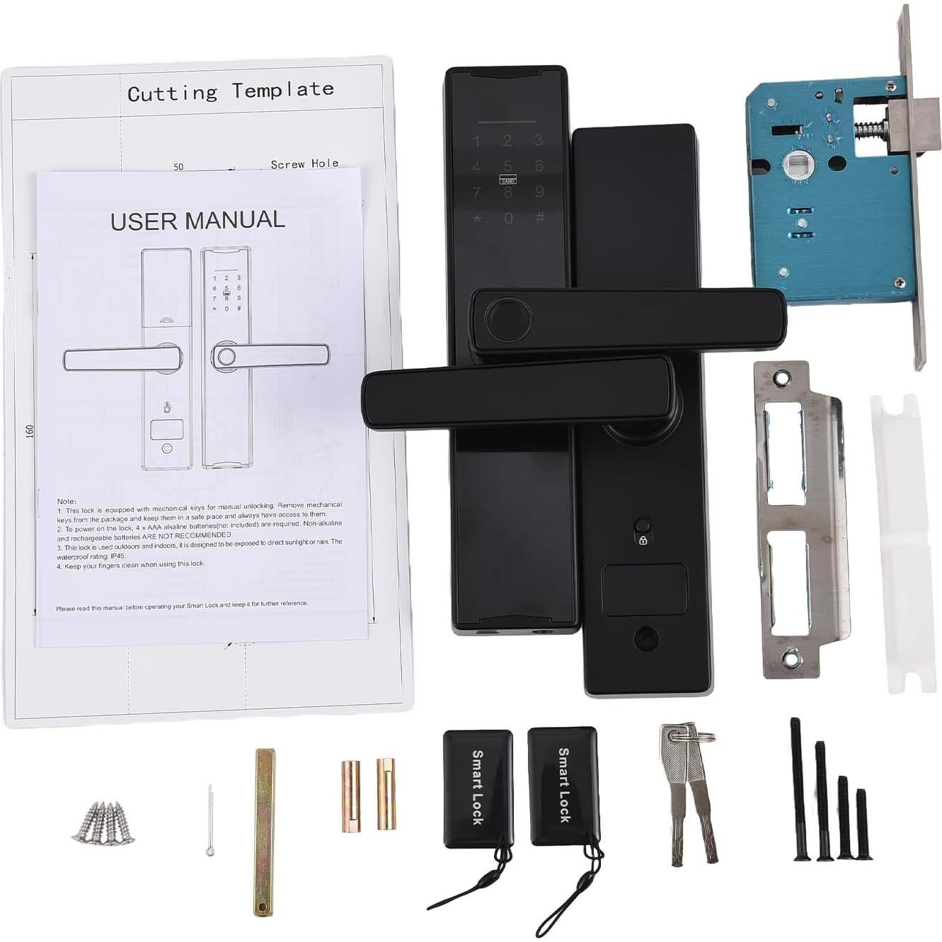 Cerradura Inteligente Splenssy Biométrica con Teclado