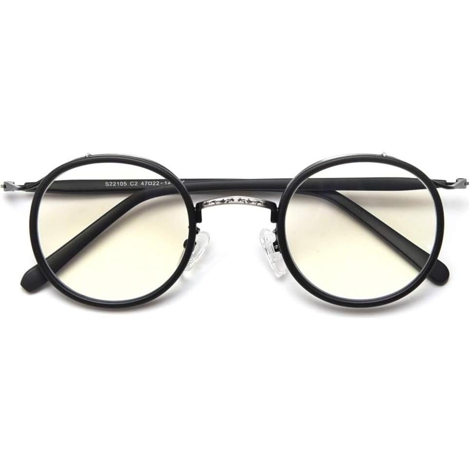 Gafas Kachawoo Redondas TR90 Lente Transparente Unisex