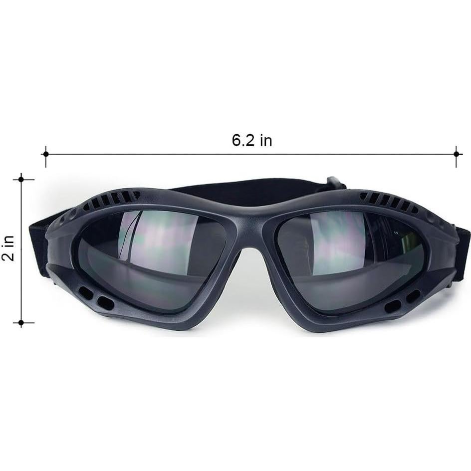 Gafas de Motocicleta Viriber UV 400 con Correa Ajustable
