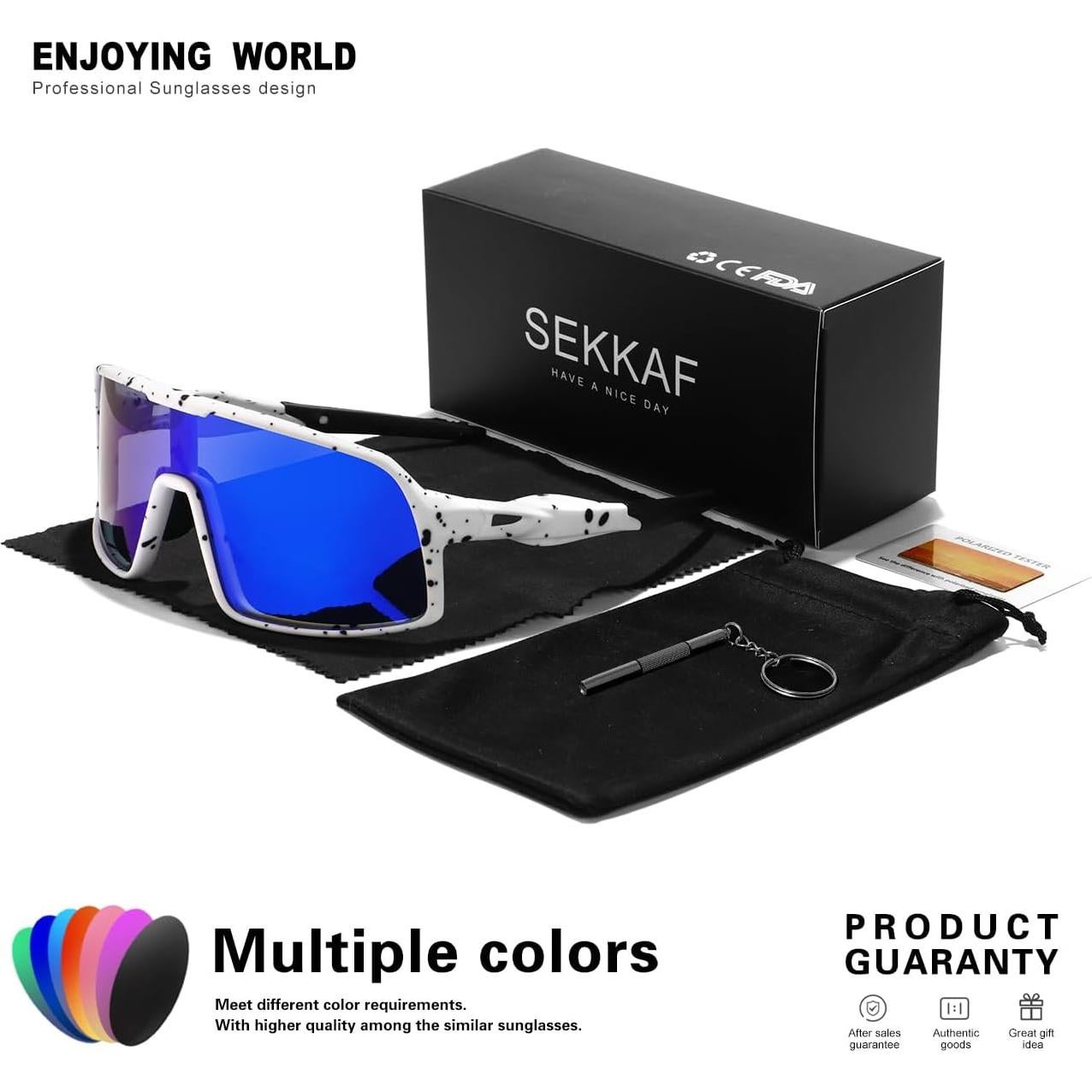 Gafas de sol deportivas Polarizadas UV400 para ciclismo