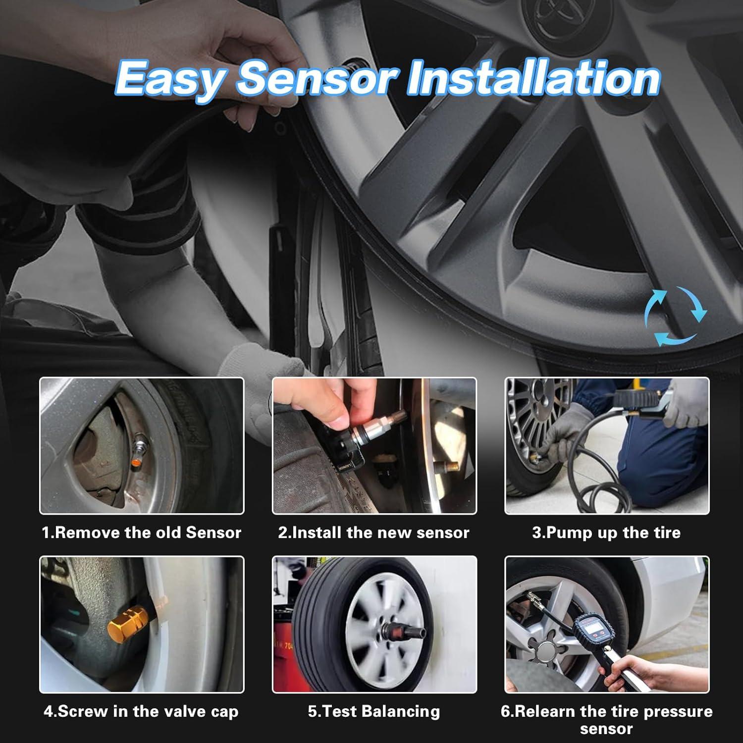 Sensor TPMS POHILA 433MHz Reemplazo para Infiniti/Nissan