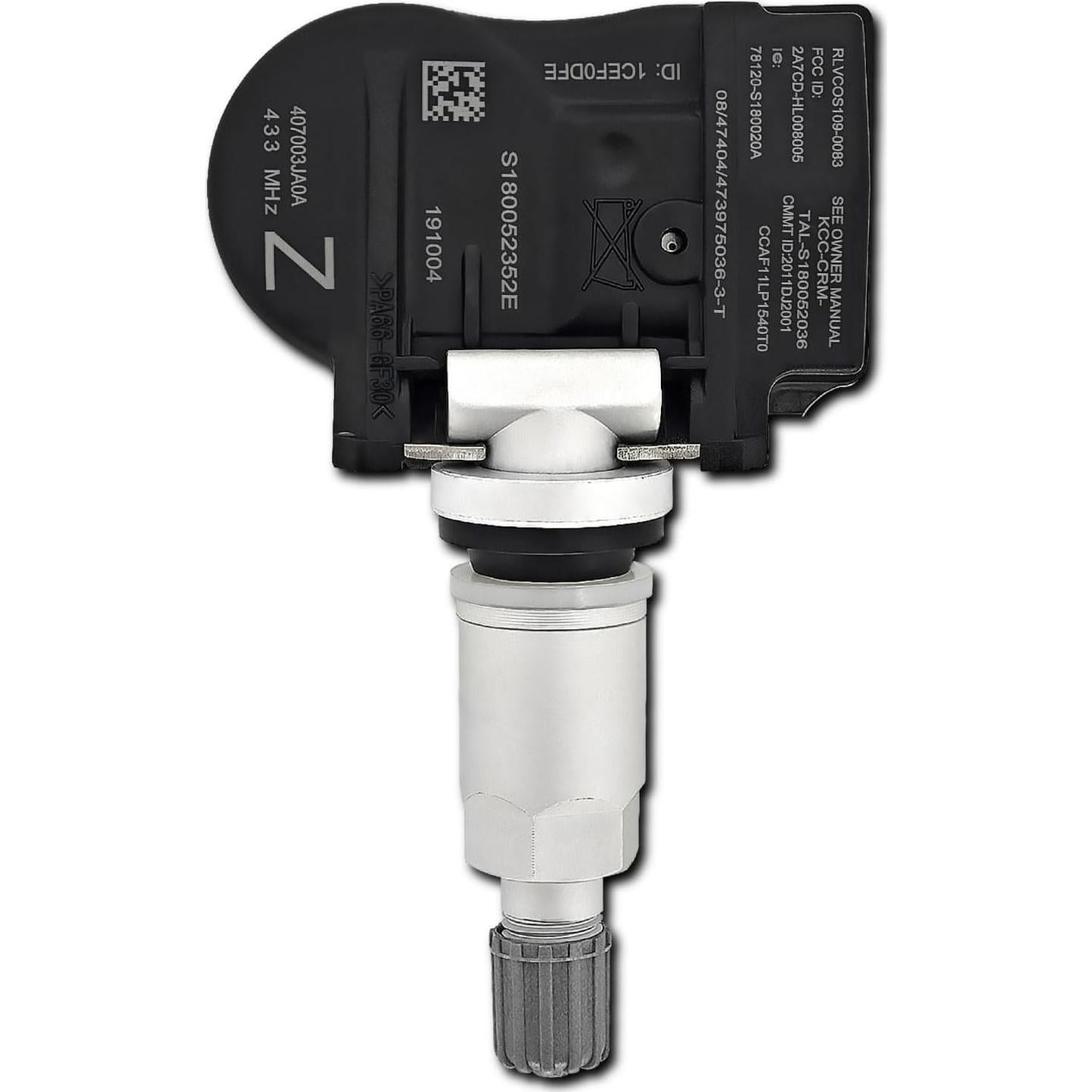 Sensor TPMS POHILA 433MHz Reemplazo para Infiniti/Nissan