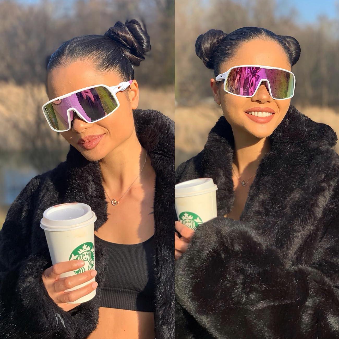 Gafas de sol deportivas polarizadas HD para ciclismo