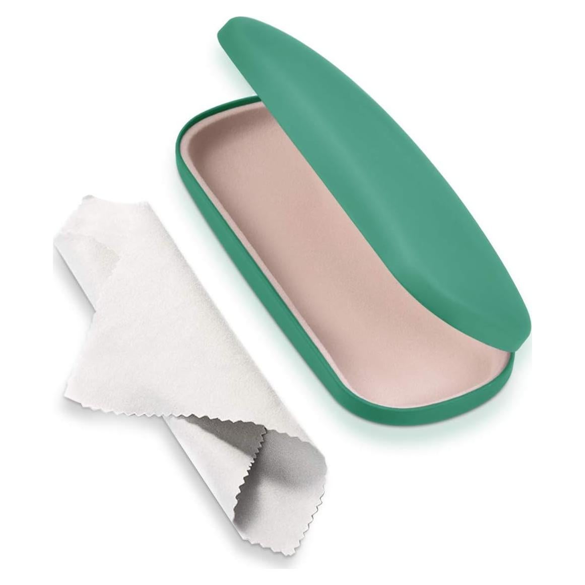 Estuche Duro para Gafas RayLove Unisex Verde Profundo