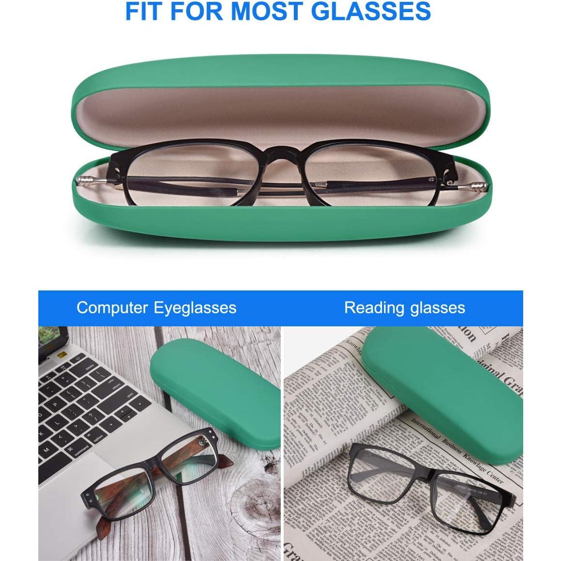 Estuche Duro para Gafas RayLove Unisex Verde Profundo