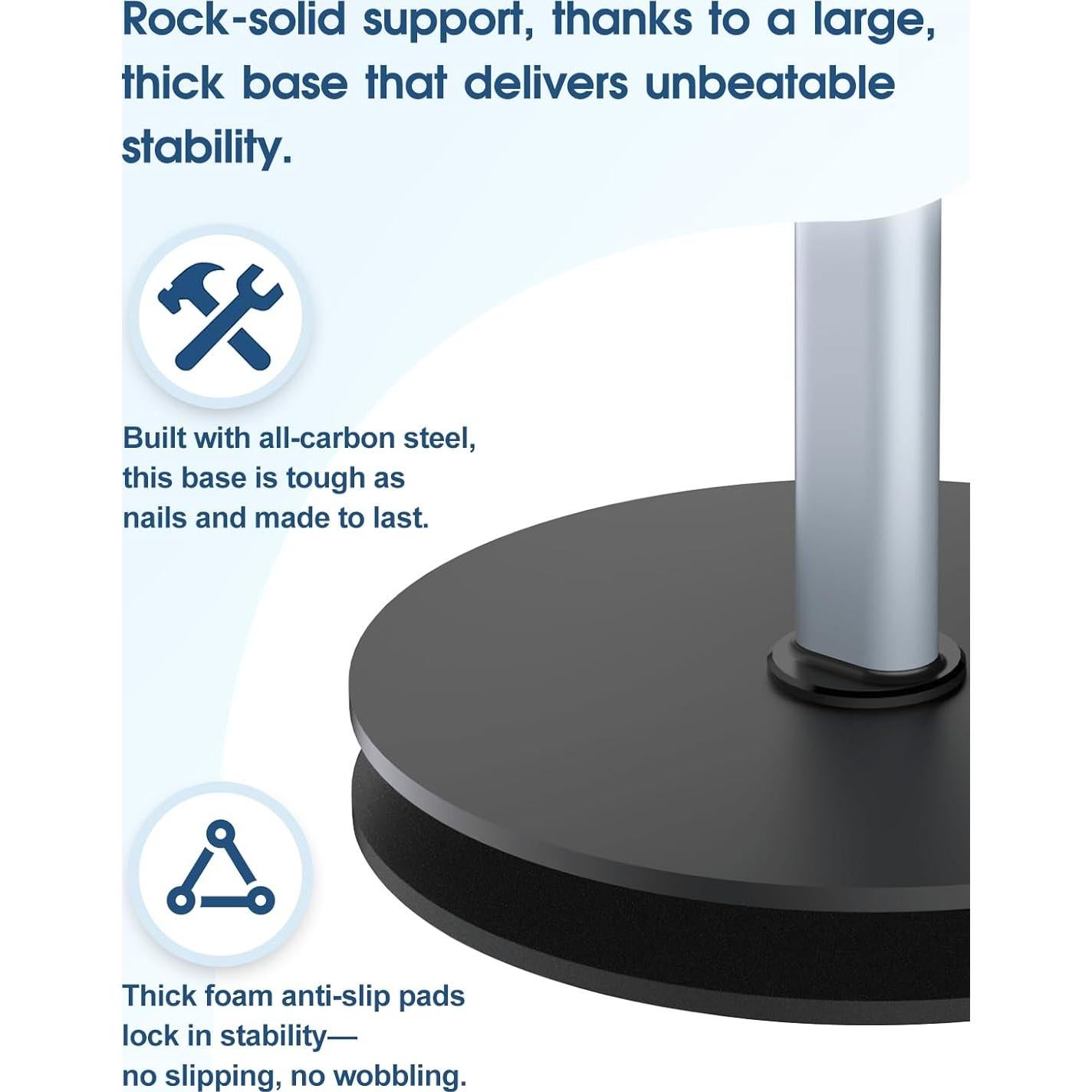 Soporte de Teléfono Aéreo Mistriddle Ajustable 31.2 cm