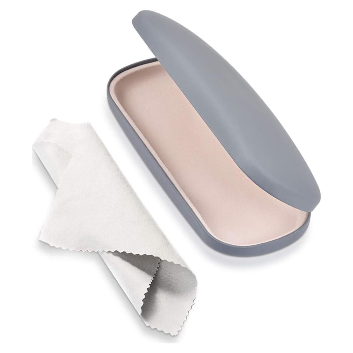 Estuche Duro para Gafas RayLove Gris Unisex 15x5 cm