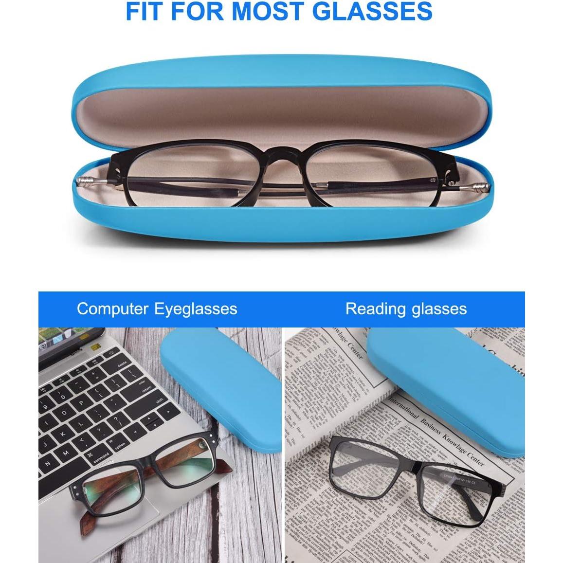 Estuche Duro para Gafas RayLove Unisex Azul Cielo