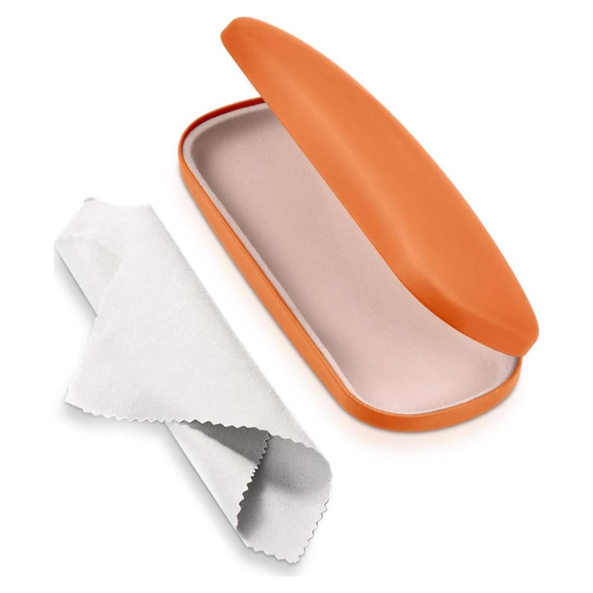 Estuche Duro para Gafas RayLove Unisex Naranja 15.24 cm