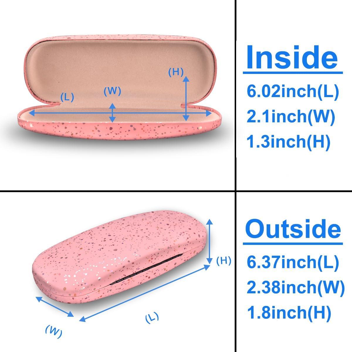 Estuche Duro RayLove para Gafas Unisex - Rosa Estrella