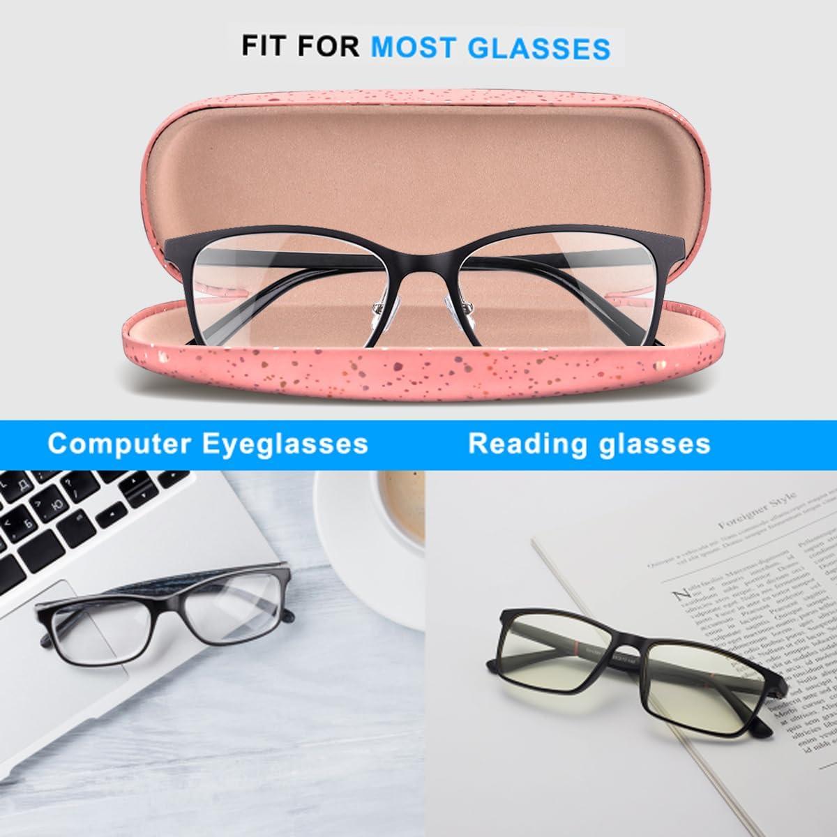 Estuche Duro RayLove para Gafas Unisex - Rosa Estrella