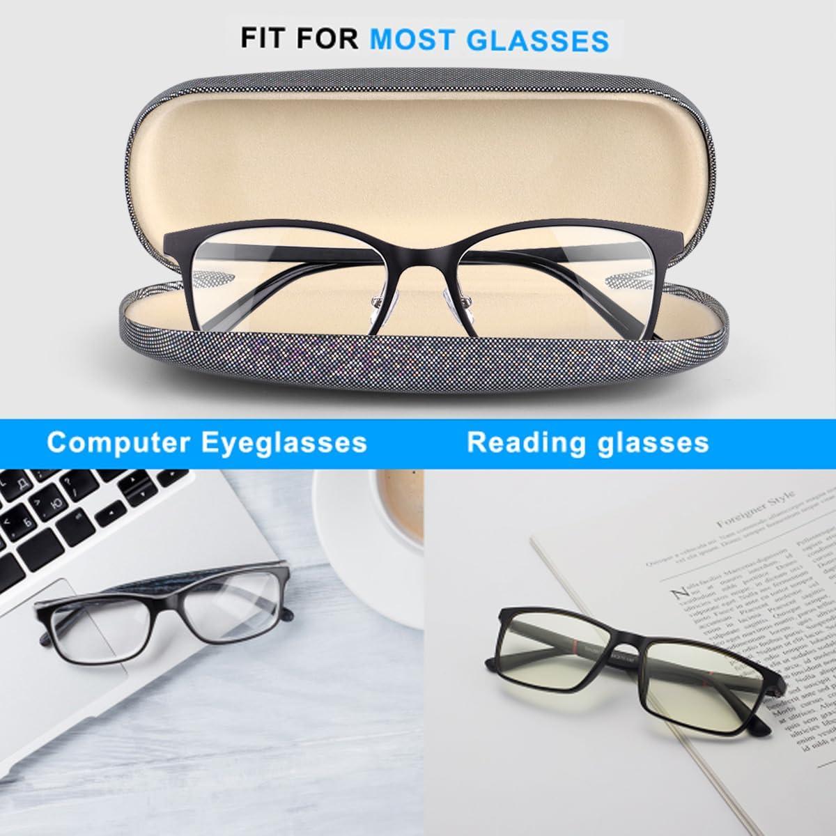 Estuche Duro para Gafas RayLove Negro Unisex 15.24 cm