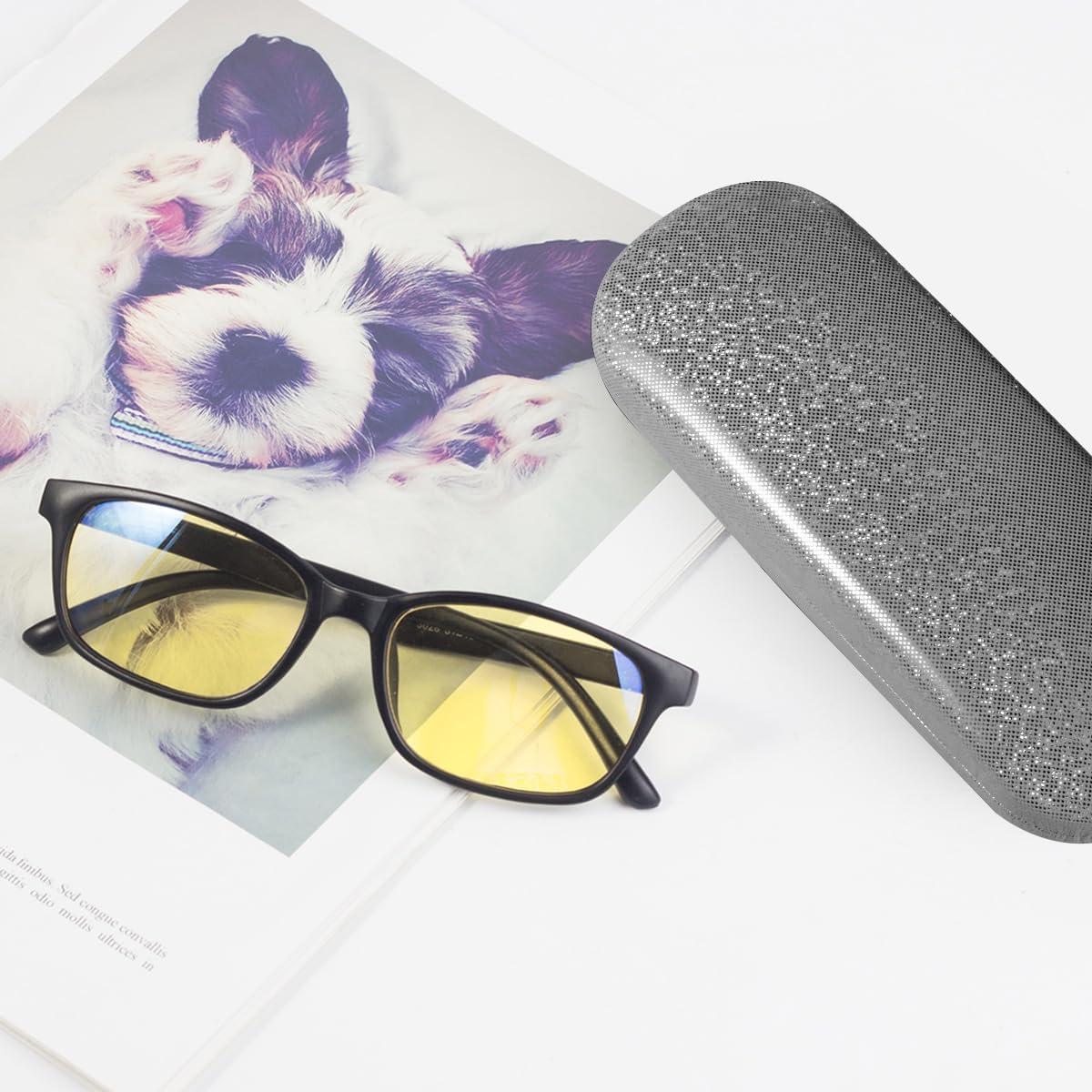 Estuche Duro para Gafas RayLove Negro Unisex 15.24 cm