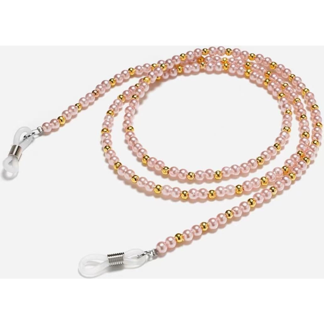 Cadena de Gafas 4 Piezas con Perlas para Mujeres