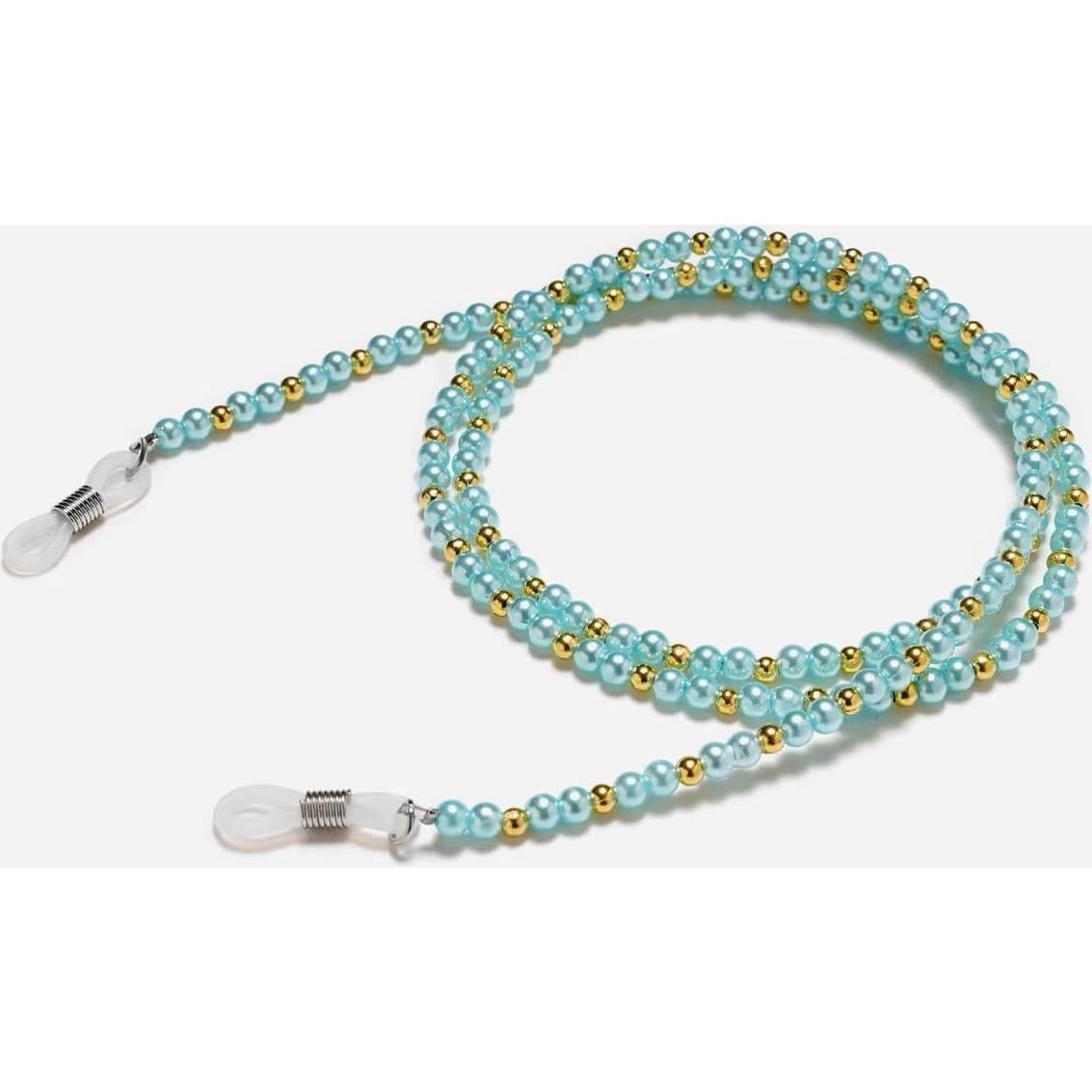 Cadena de Gafas 4 Piezas con Perlas para Mujeres