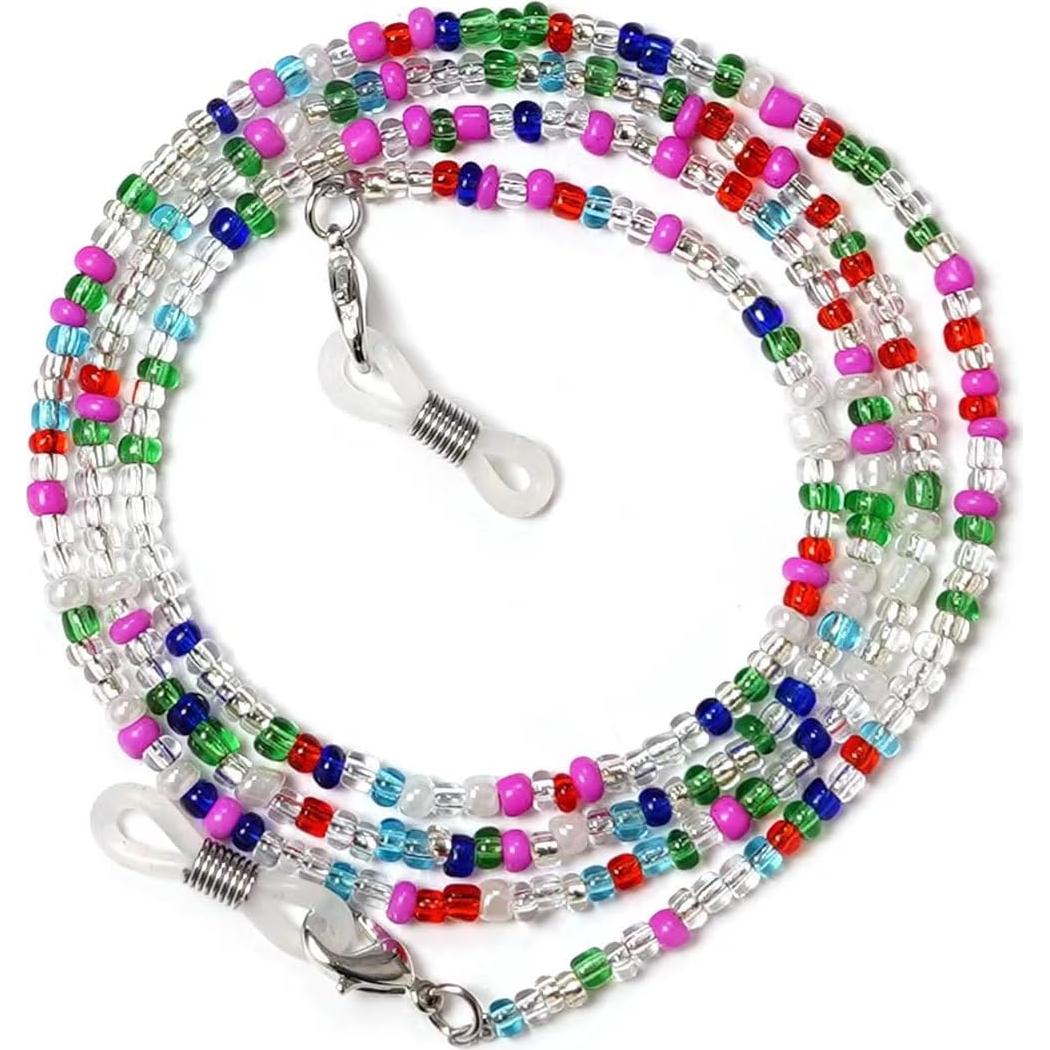 Cadena de Gafas 4 Piezas con Perlas para Mujeres 68.58 cm