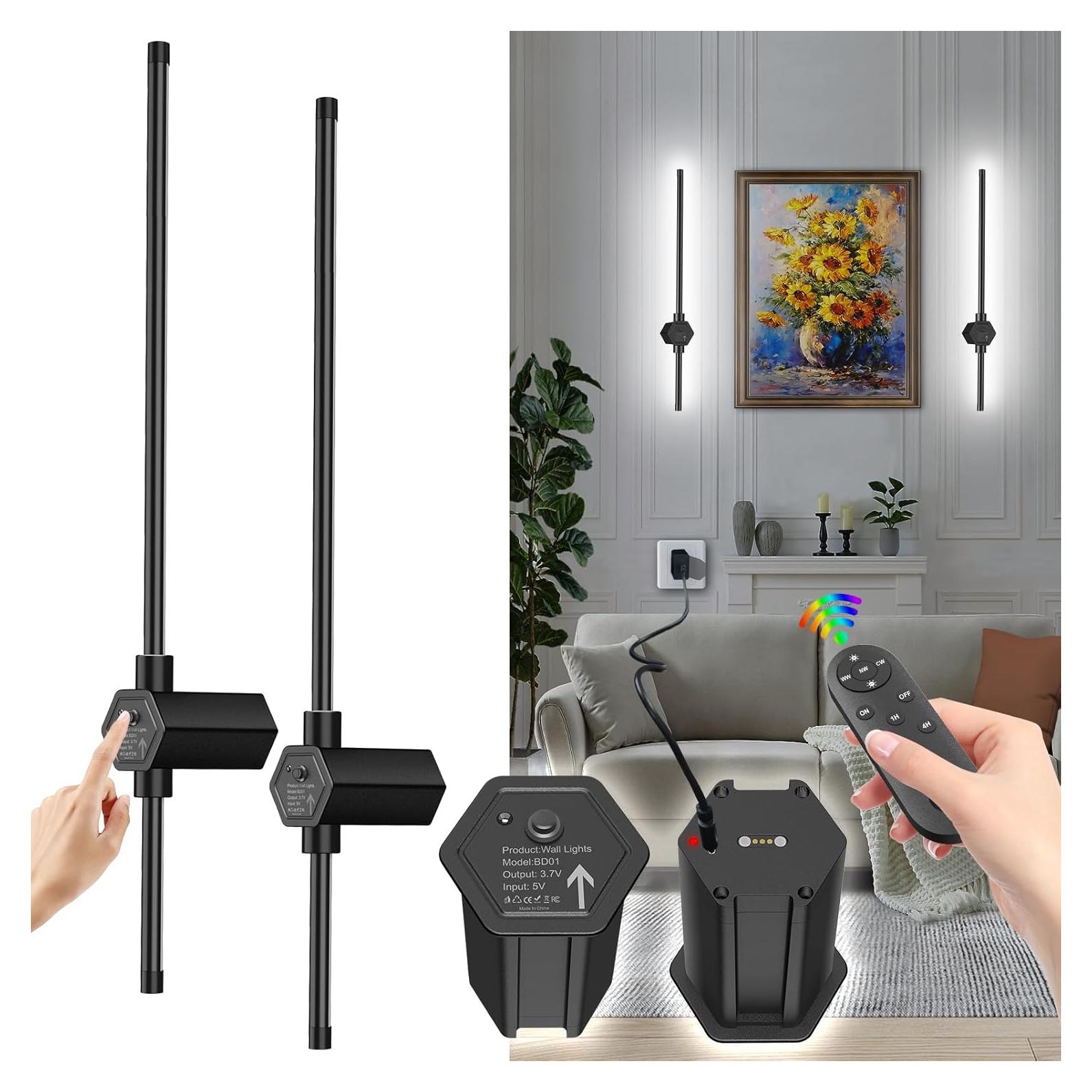 Juego de apliques de pared LED recargables Shenzhen BD01