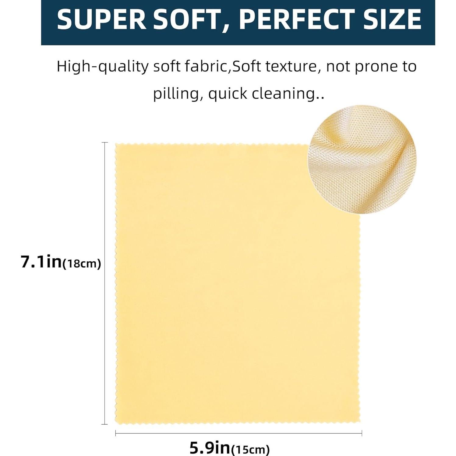 Paños de Microfibra AIMI - 24 Colores 15x18 cm para Limpiar