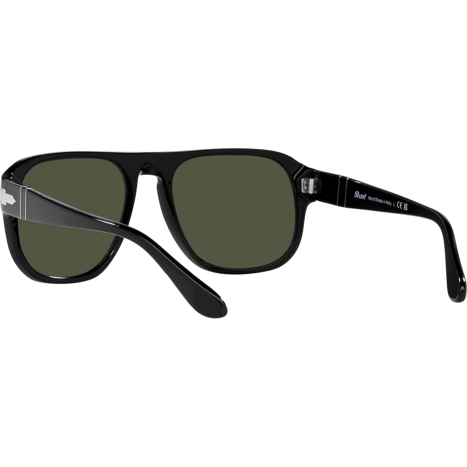 Gafas de sol Persol PO3310S Aviador Negro Verde 54mm