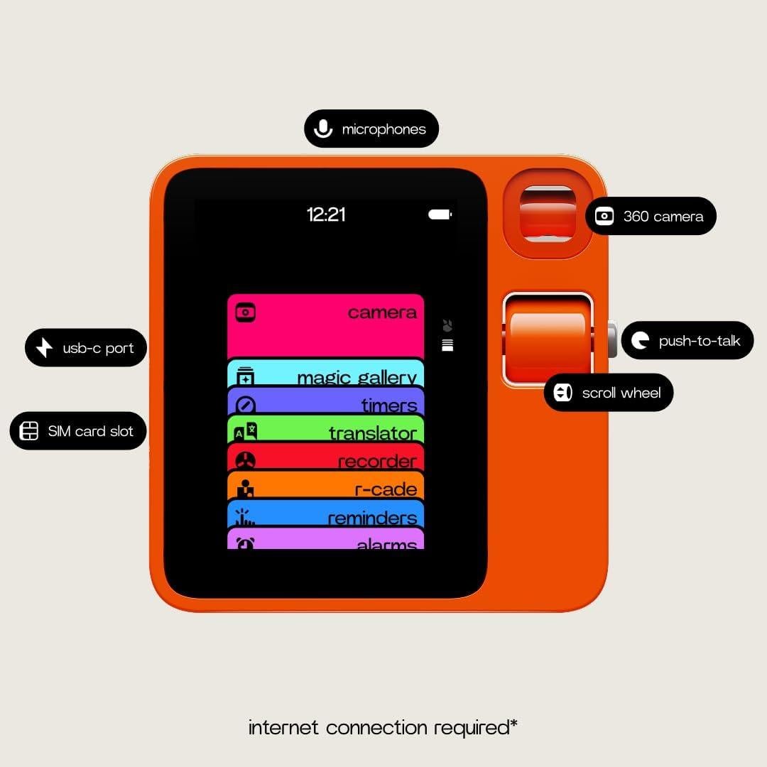 Gadget activado por voz Rabbit R1 - IA, grabadora y traductor