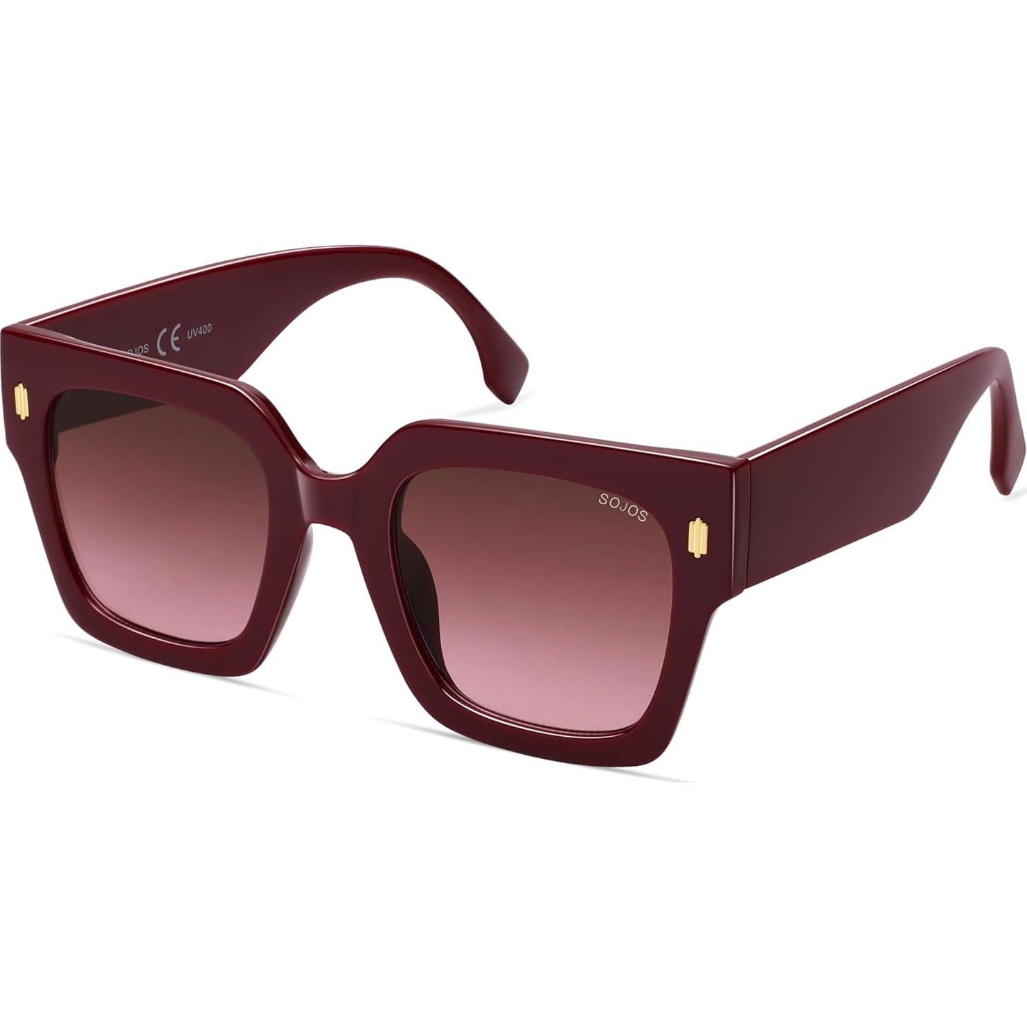 Gafas de sol grandes SOJOS SJ2194 UV400 para mujeres