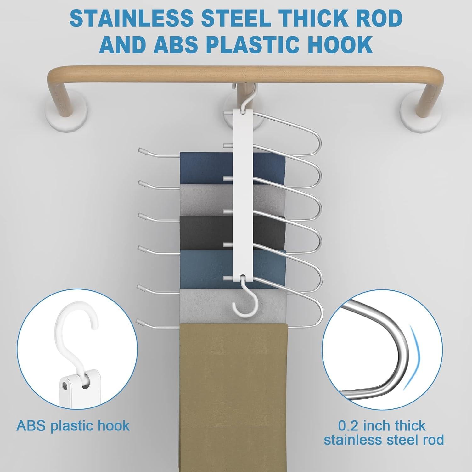 Perchas Mágicas Antideslizantes Cogarden Shower - 2 Paquetes