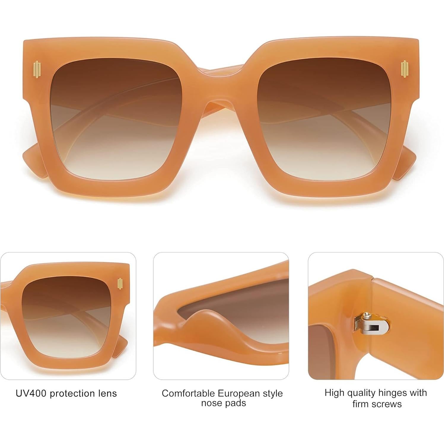 Gafas de sol grandes SOJOS SJ2194 UV400 para mujeres