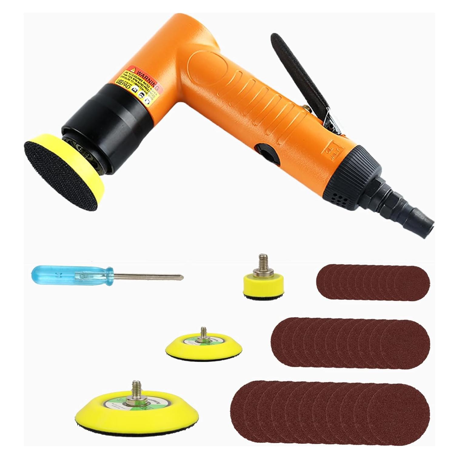 Mini Lijadora de Aire YPCOO 22000RPM con Discos de 25-75mm