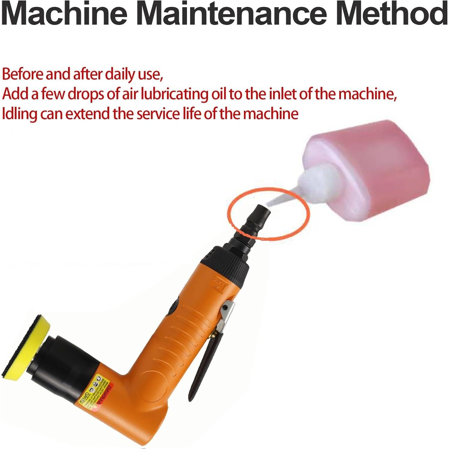 Mini Lijadora de Aire YPCOO 22000RPM con Discos de 25-75mm