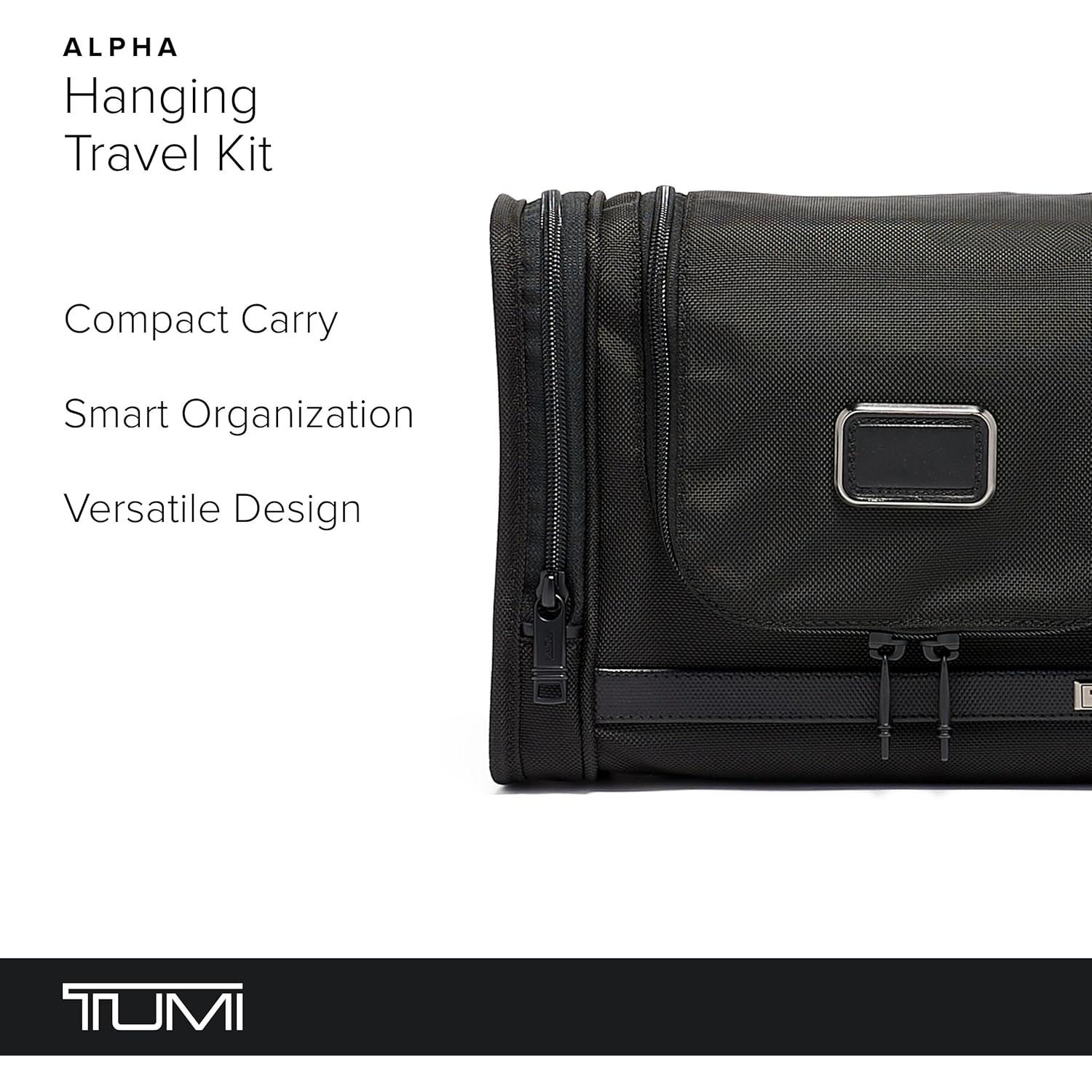 Kit de Viaje Colgante TUMI Alpha - Organizador de Cosméticos 20.5x30cm